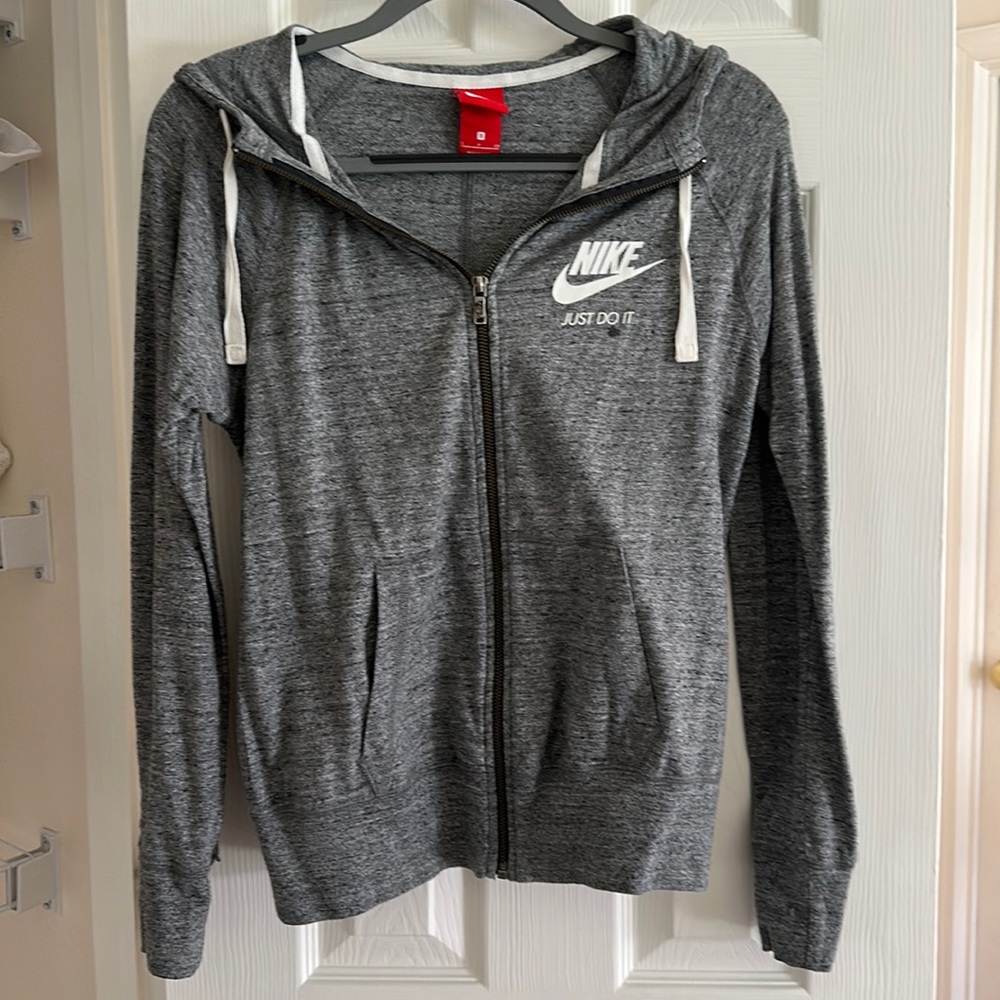 Logo Nike Zip Up Hoodie